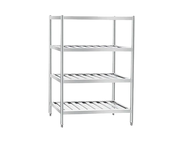 Four-Tier Stainless Steel Rack