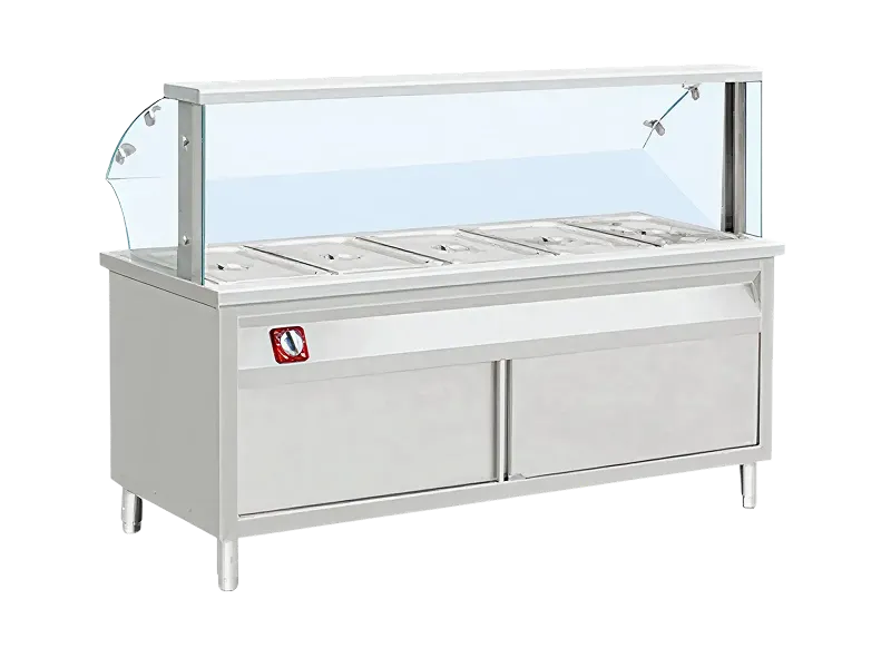 Stainless Steel Steamer Cart